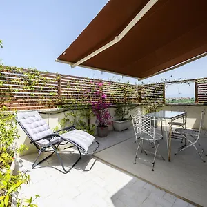 Apartament Rooftop Porretta Citta Giardino Check-in From 3 Pm To 10 Pm, Rzym
